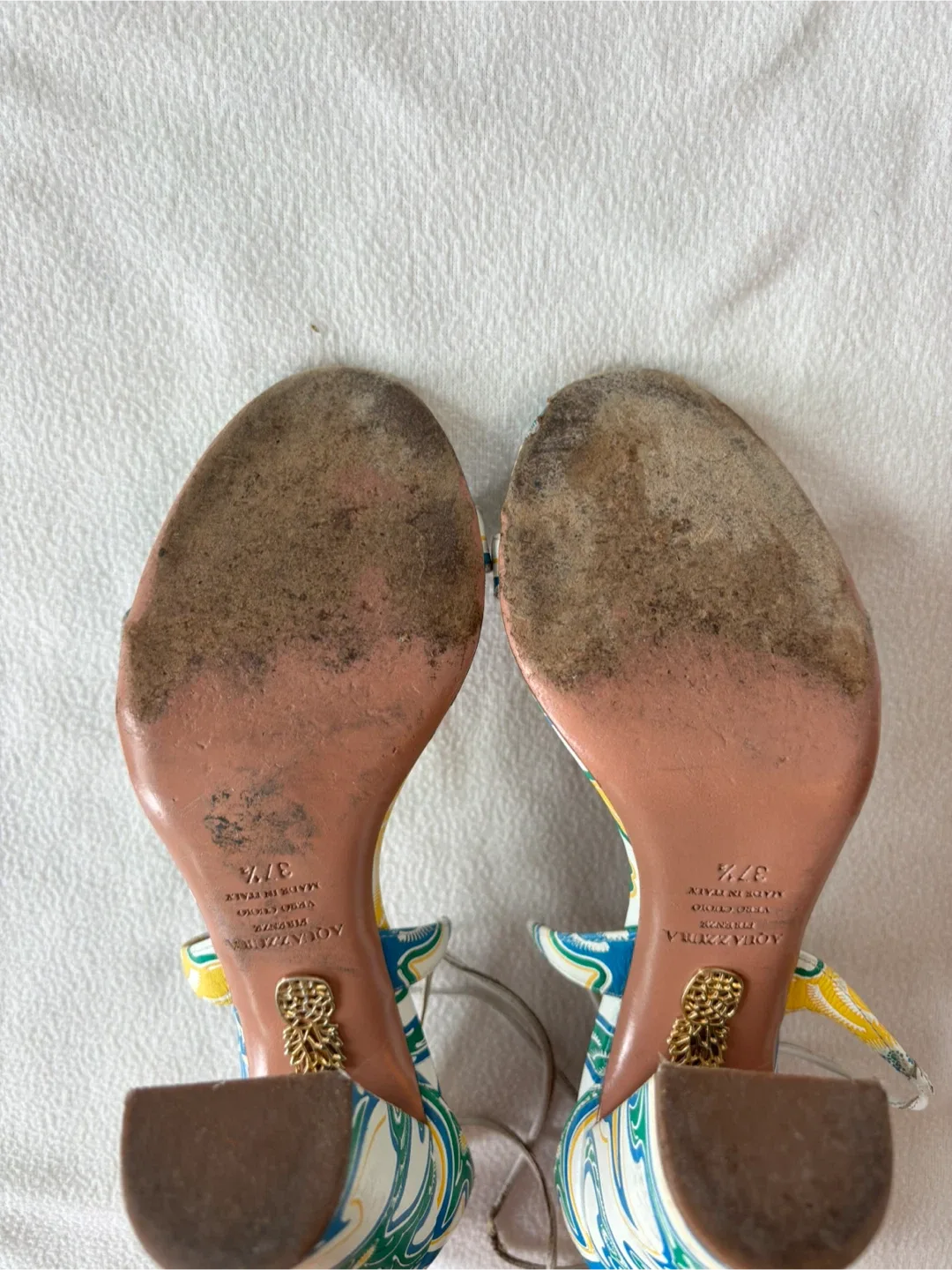 Aquazzura Tie-up ‘Lily’ Sandals image indicator(8)