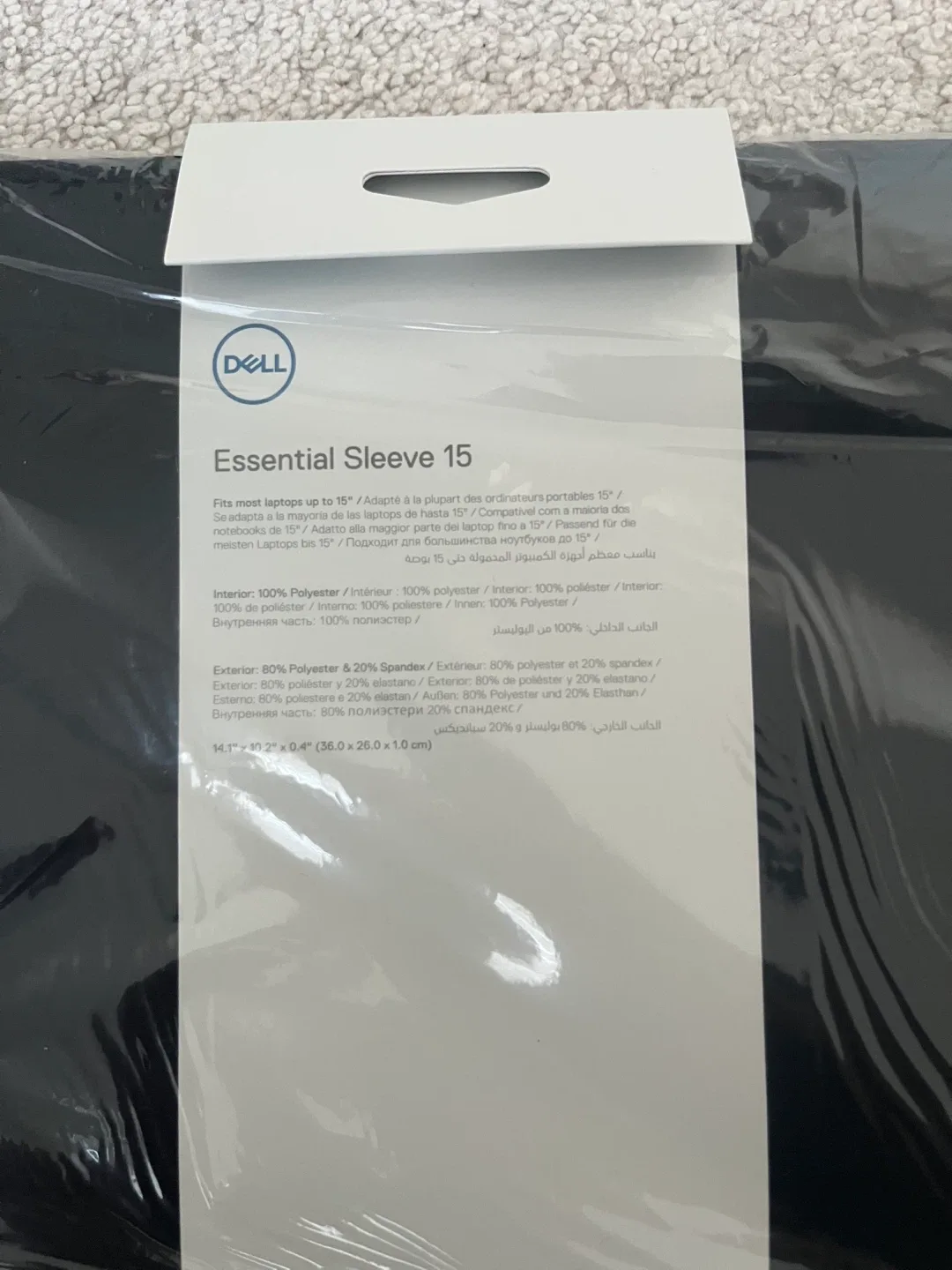 Dell Sleeve 15 + Lenovo 15.6" Backpack + HP laptop beg image indicator(6)