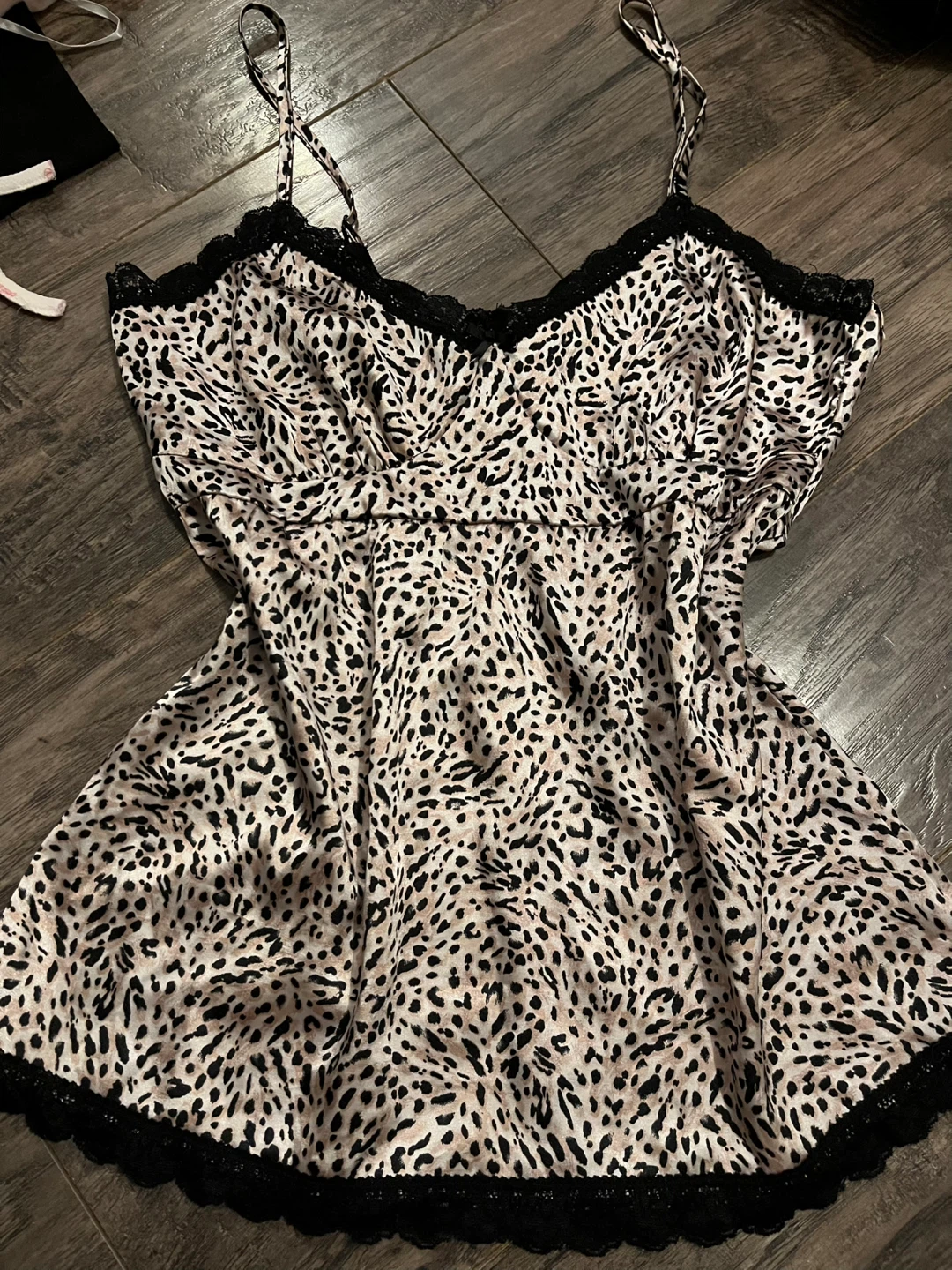 Vintage Marilyn Monroe Leopard Print Cami Dress - Size S