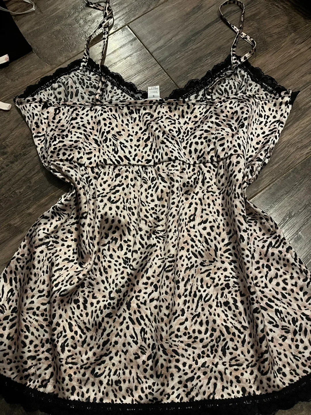 Vintage Marilyn Monroe Leopard Print Cami Dress - Size S image indicator(3)