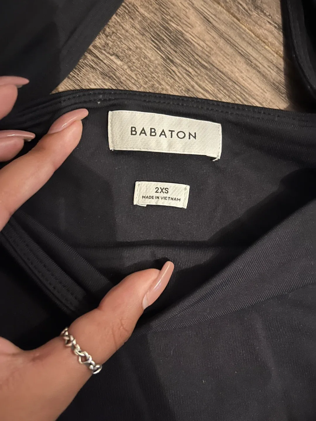 Babaton Black Bodysuit - Size 2XS image indicator(2)