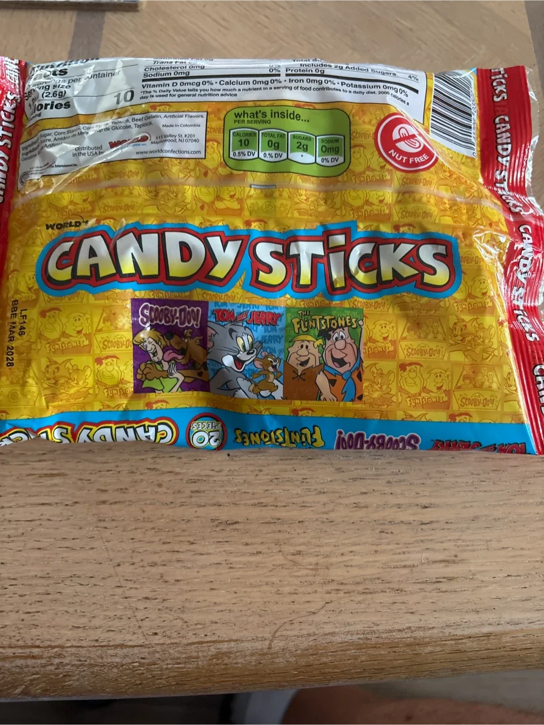 World's Candy Sticks - Scooby Doo, Tom & Jerry, Flintstones image indicator(2)
