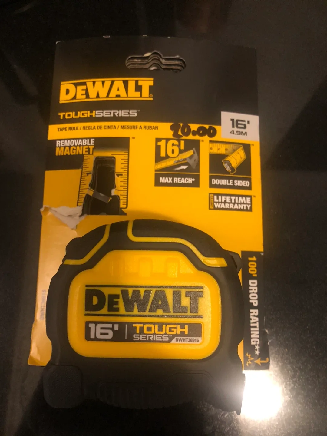 New DeWalt ToughSeries 16' Tape Measure
