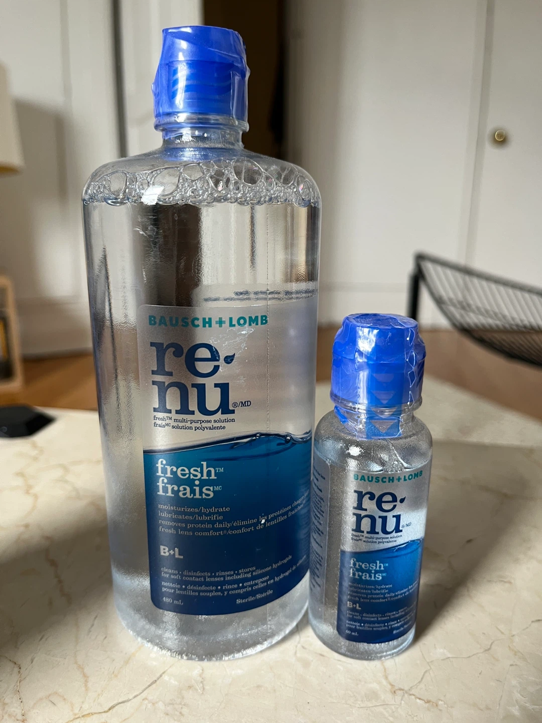 Bausch + Lomb ReNu Lens Solution