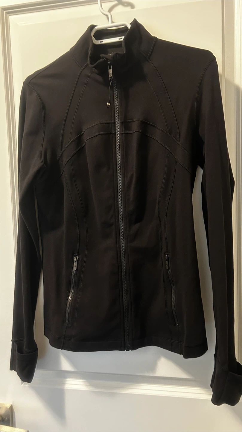 Lululemon Black Define Jacket Size 12