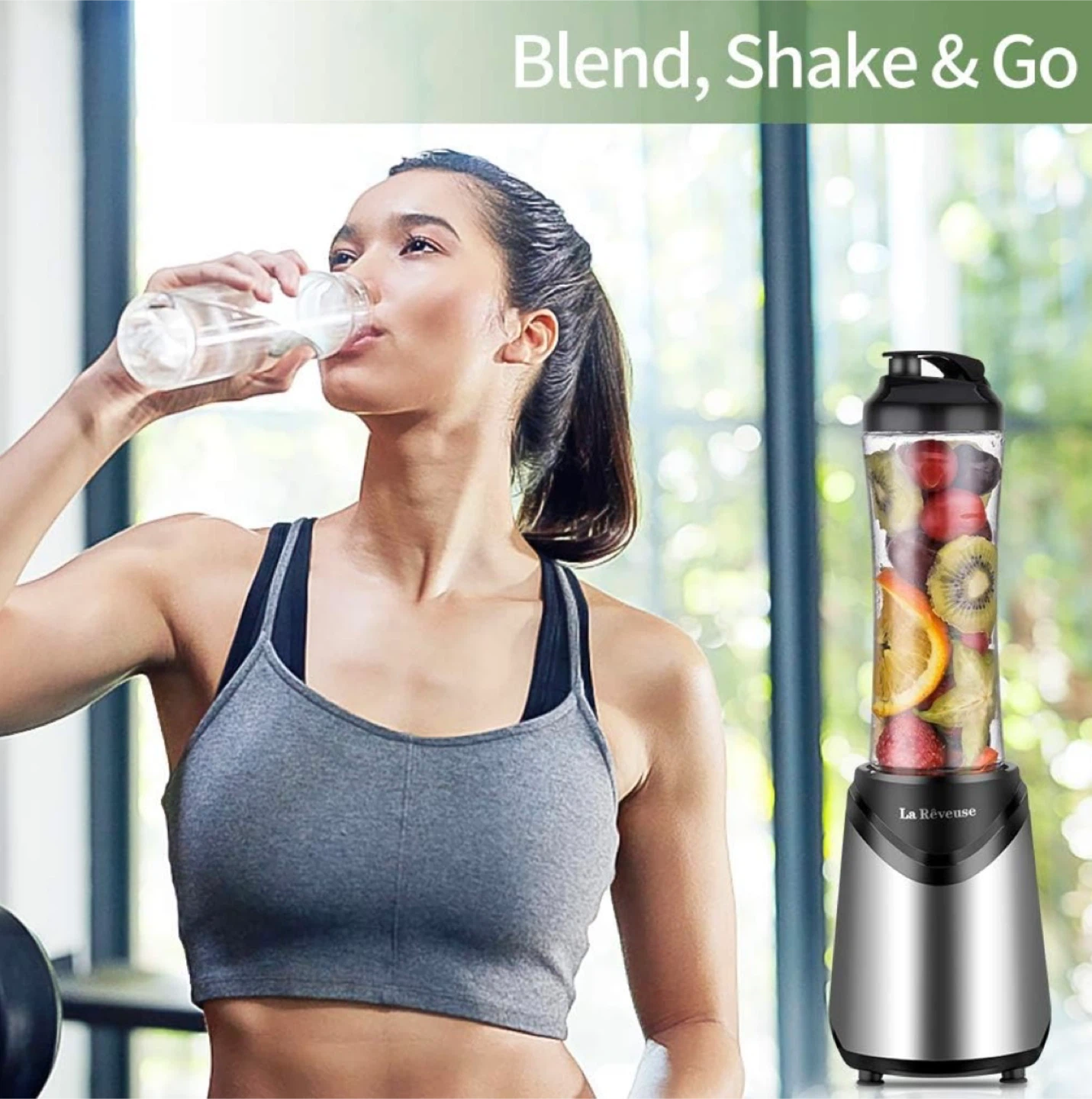 NEW La Reveuse Smoothie Blender Personal Size 300 Watts - photo 2