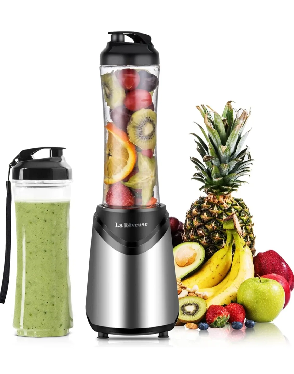 NEW La Reveuse Smoothie Blender Personal Size 300 Watts thumbnail