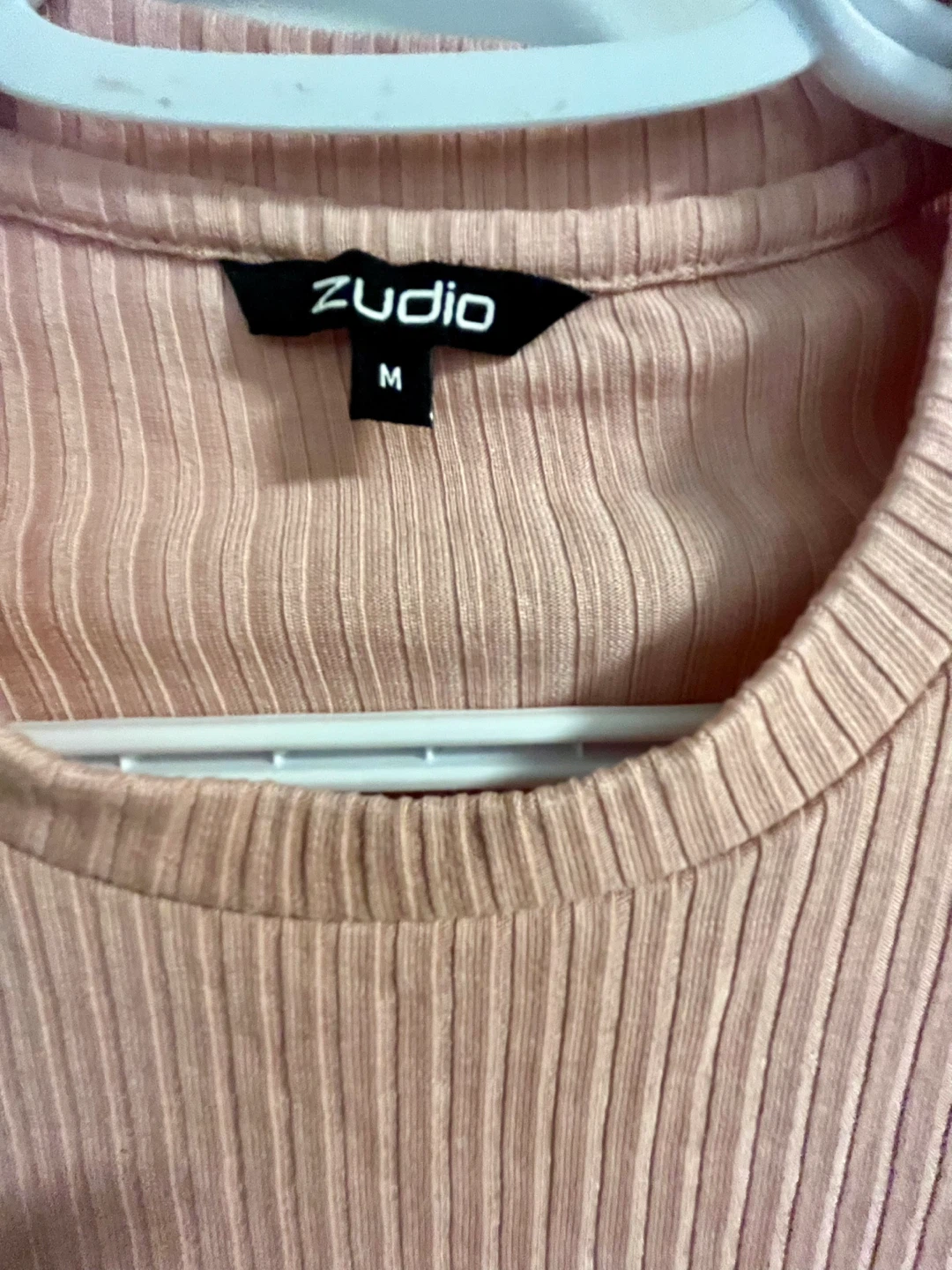 Zudio Studio Ribbed Top - Size M - photo 2