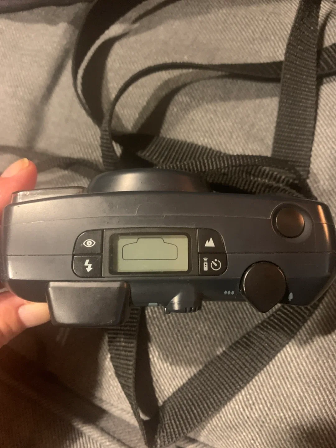 VINTAGE Pentax IQZoom 115-S 38-115mm Film Camera image indicator(5)