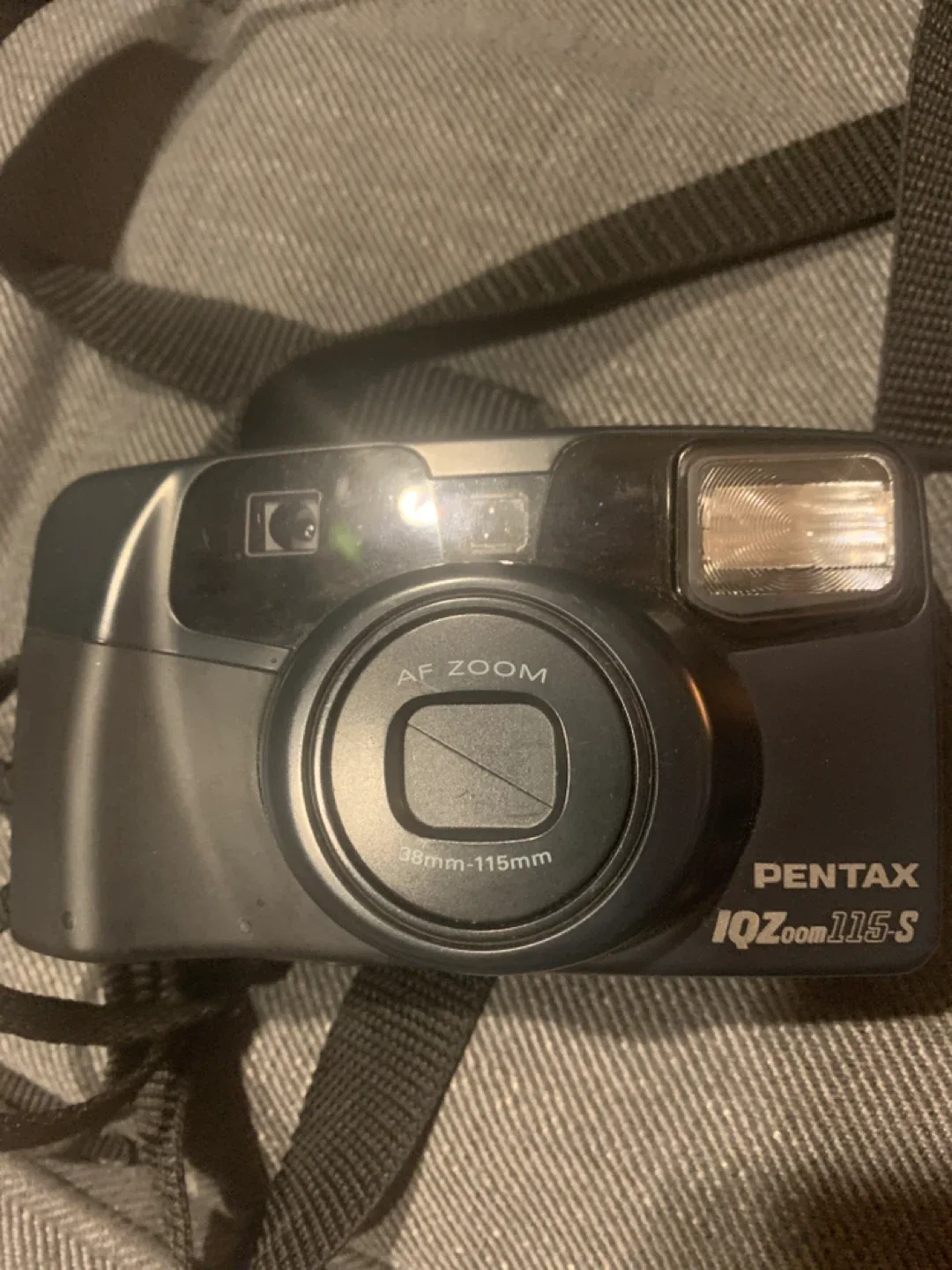 VINTAGE Pentax IQZoom 115-S 38-115mm Film Camera image indicator(4)