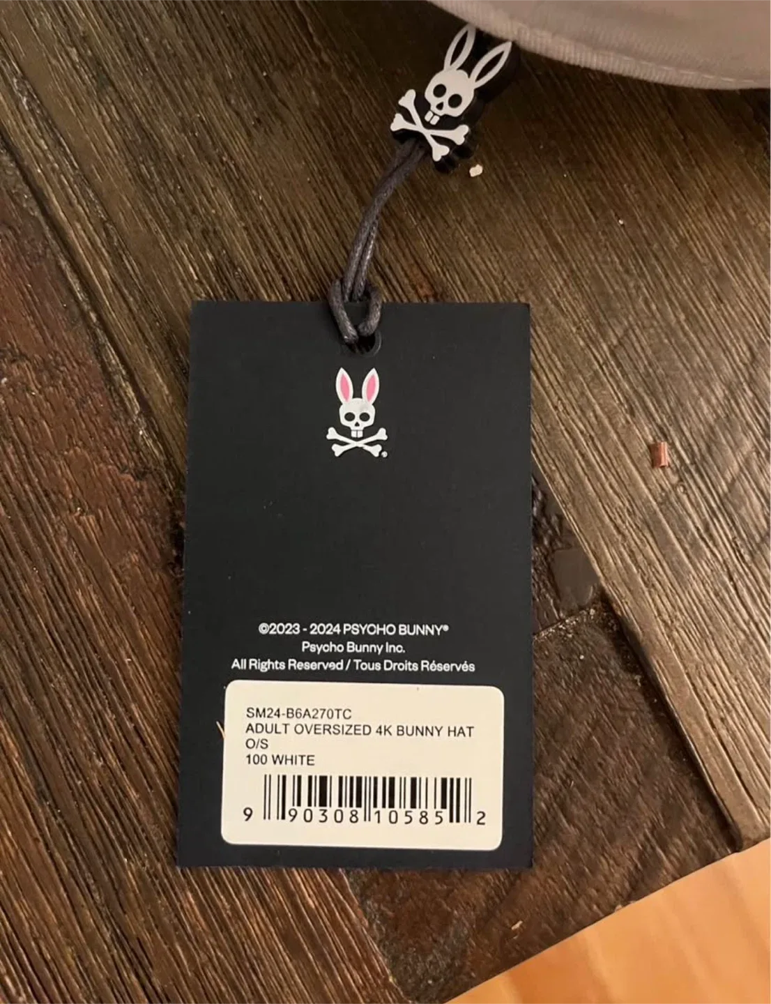 Psycho Bunny Adult 4K Bunny Hat - White image indicator(2)