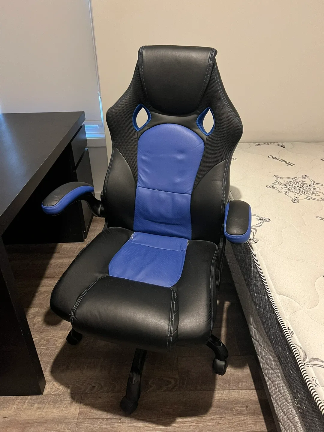 Black & Blue Gaming Chair