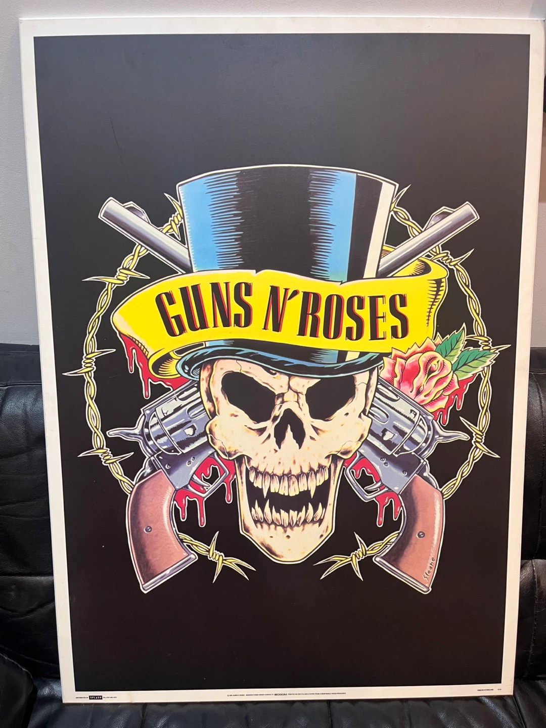 Guns N' Roses Priny Art MDF Poster