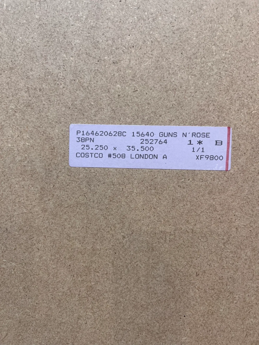 Guns N' Roses Priny Art MDF Poster image indicator(2)