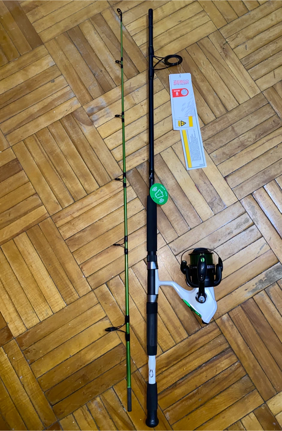 Zebco Bite Alert spinning combo 7ft