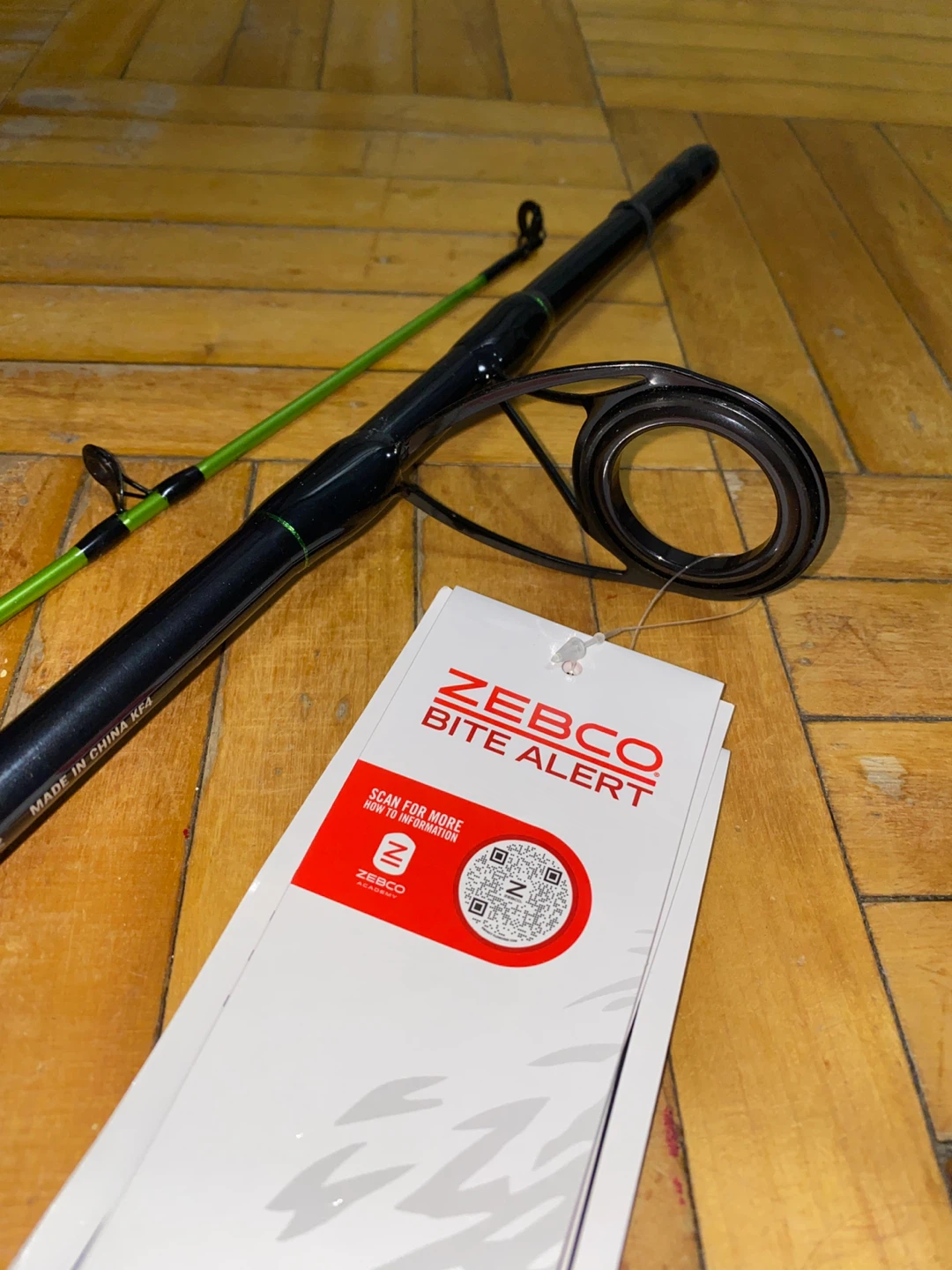 Zebco Bite Alert spinning combo 7ft - photo 2