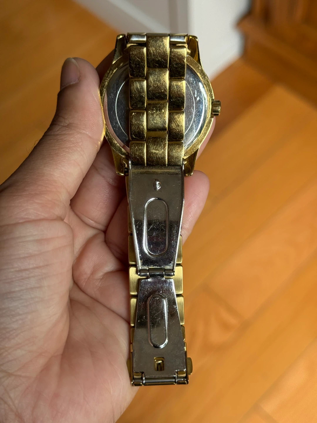 Guess Gold Rhinestone Watch - photo 3