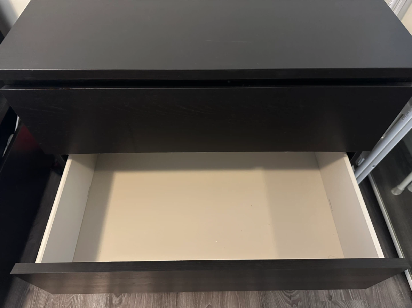 IKEA Malm 3-Drawer Dresser - Black - photo 4