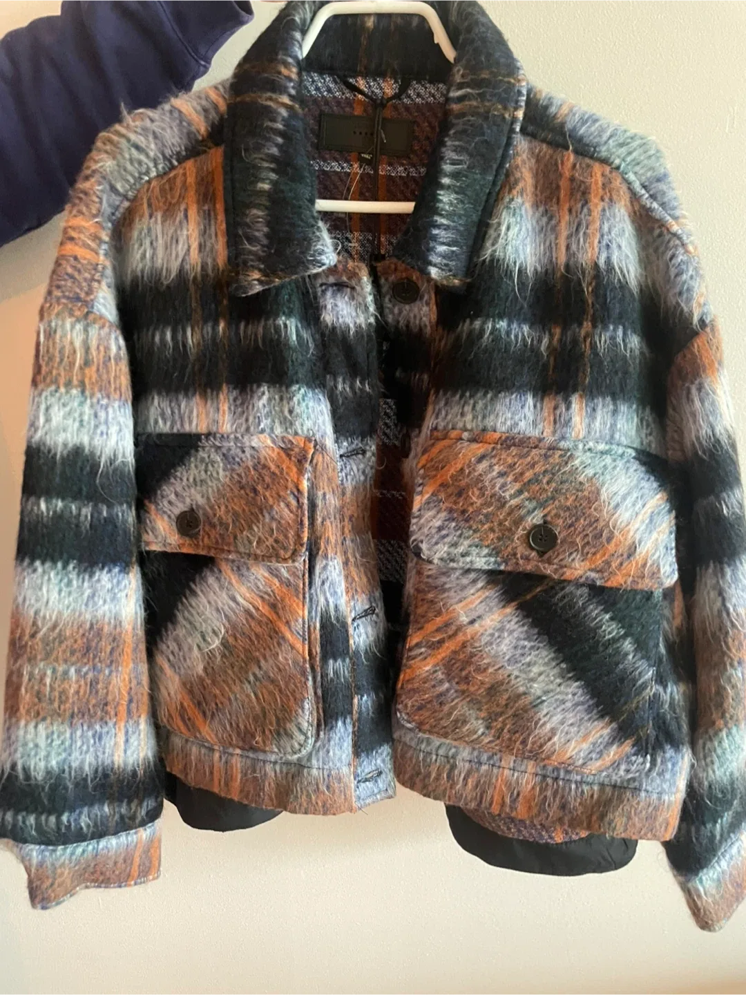 Blank NYC Plaid Jacket - Size L