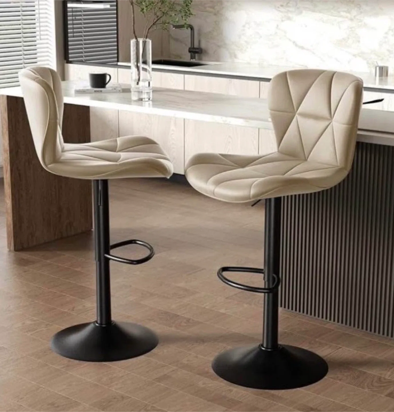 Adjustable Height Bar Stools - Set of 2 image indicator(4)