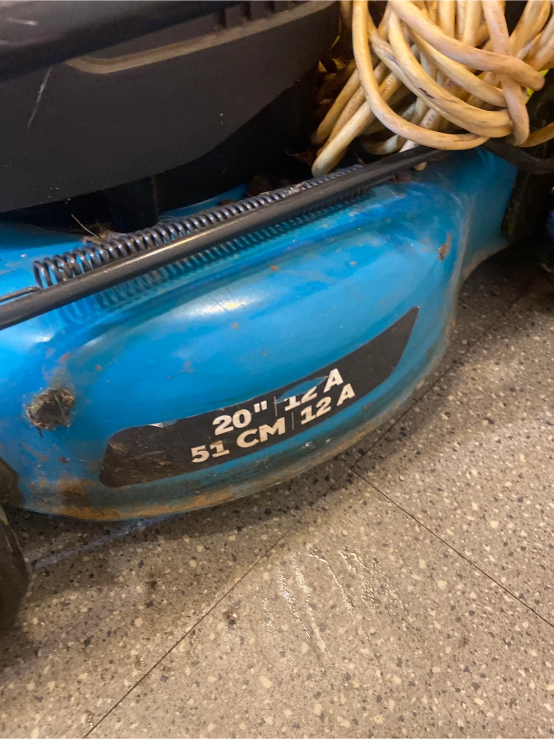 Yardworks Electric Lawn Mower - 20 inch - photo 2