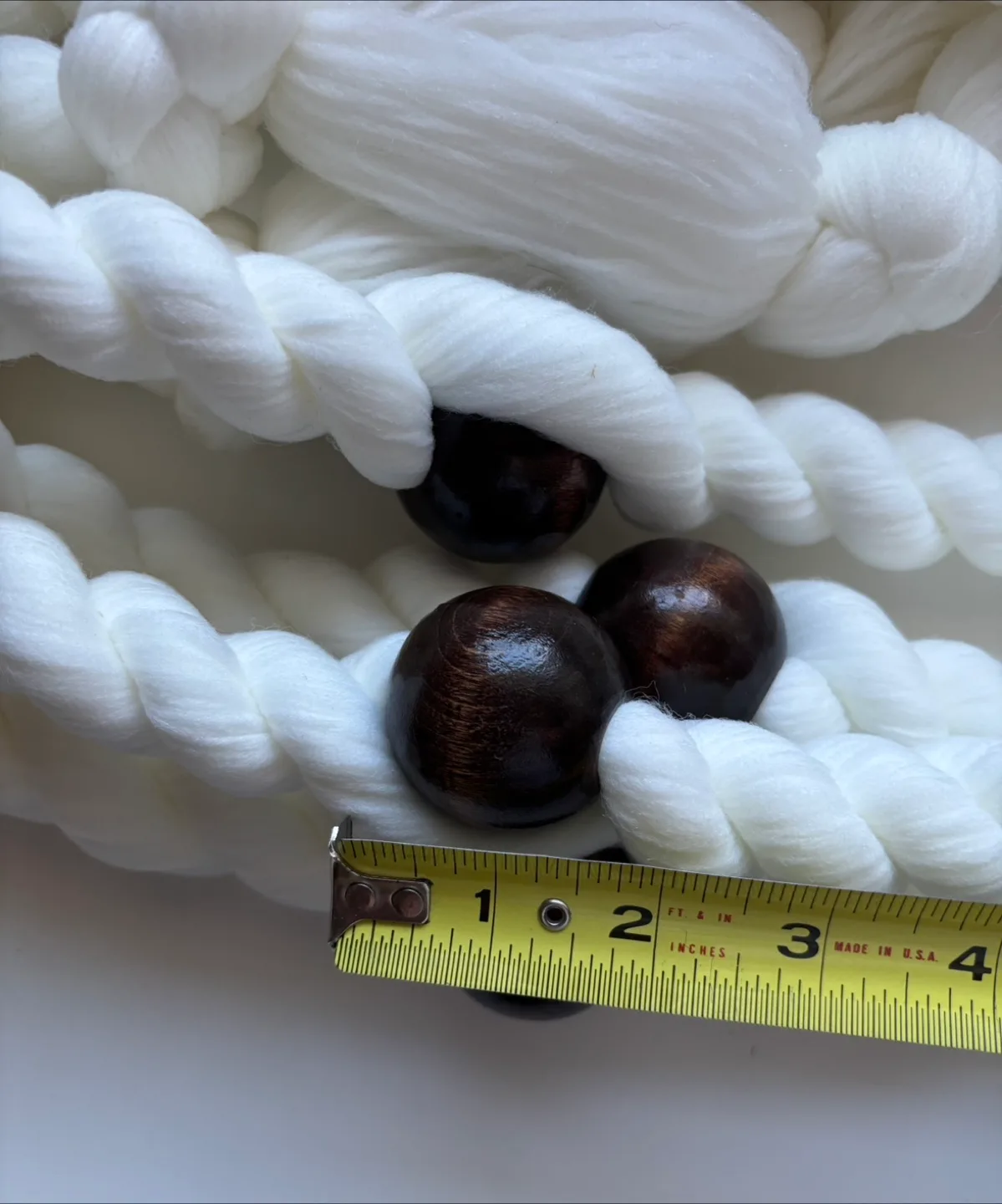 Macrame Plant Hanger - White image indicator(10)