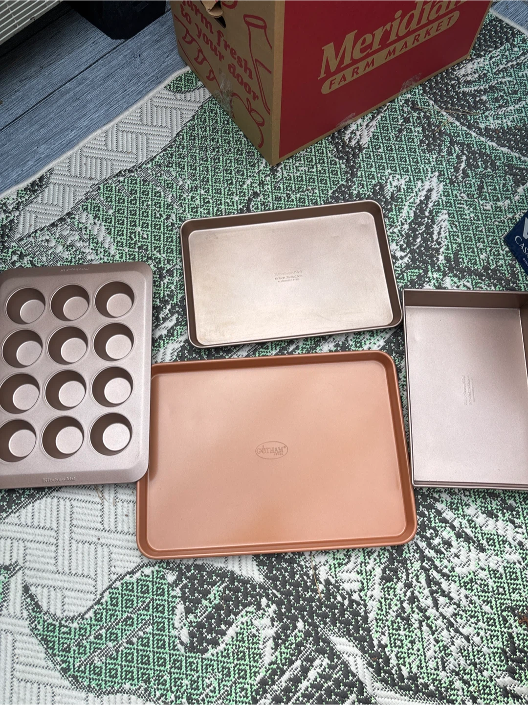 KitchenAid & Gotham Steel Baking Pans Set