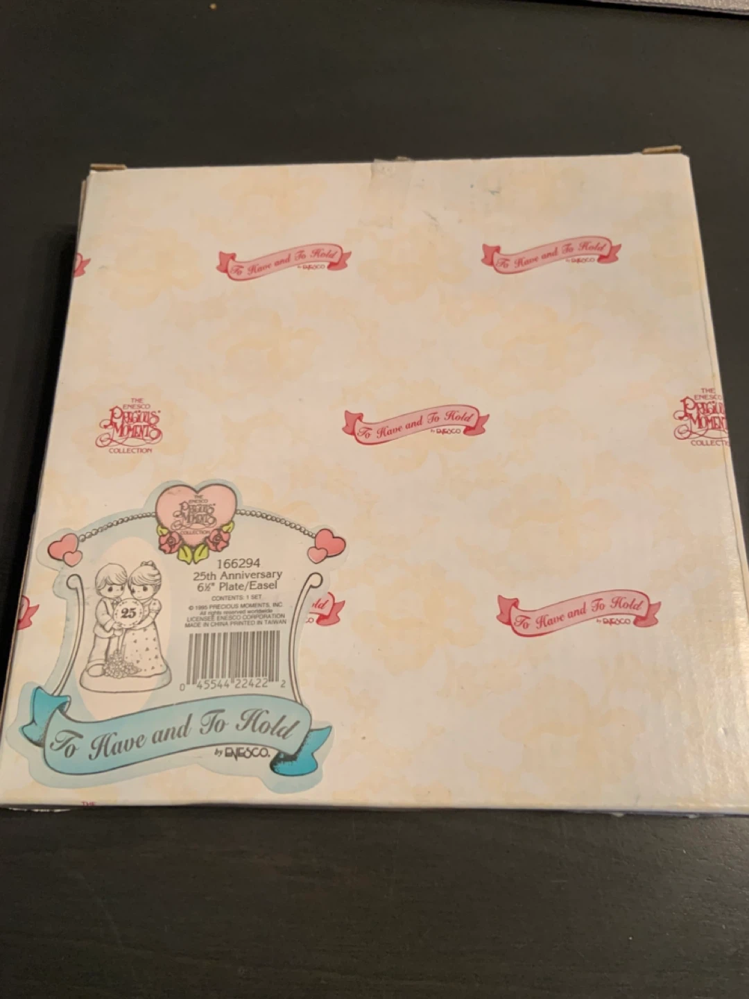 Precious Moments 25th Anniversary. Make an OFFER  Plate with Box - photo 3