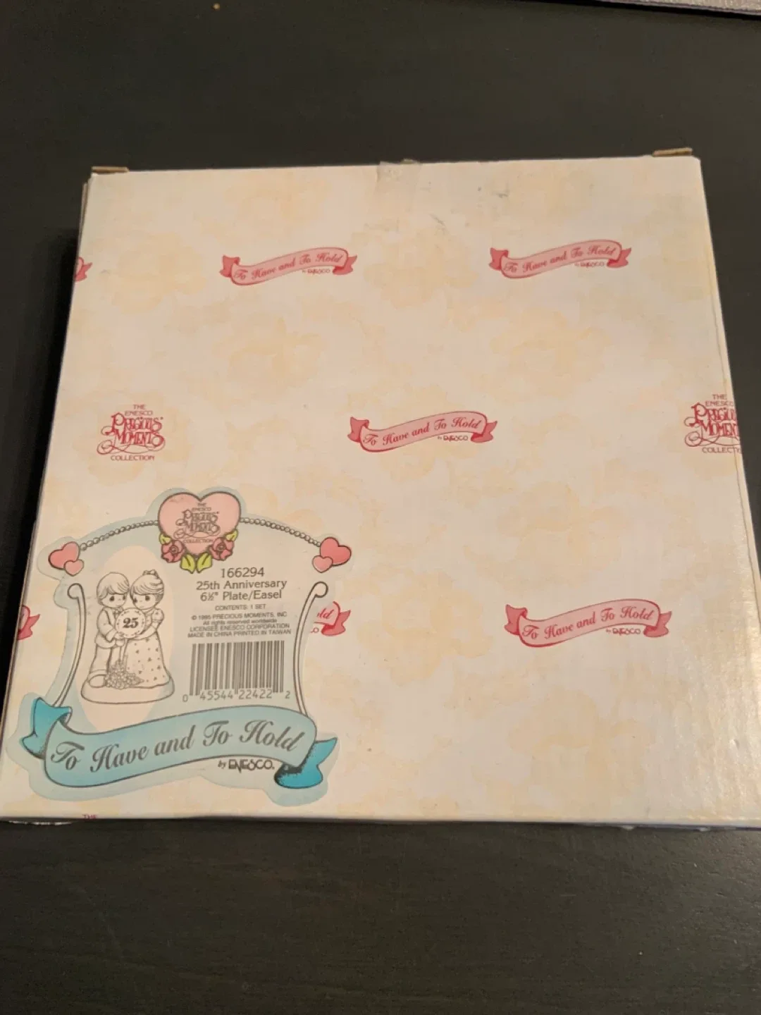 Precious Moments 25th Anniversary. Make an OFFER  Plate with Box image indicator(3)