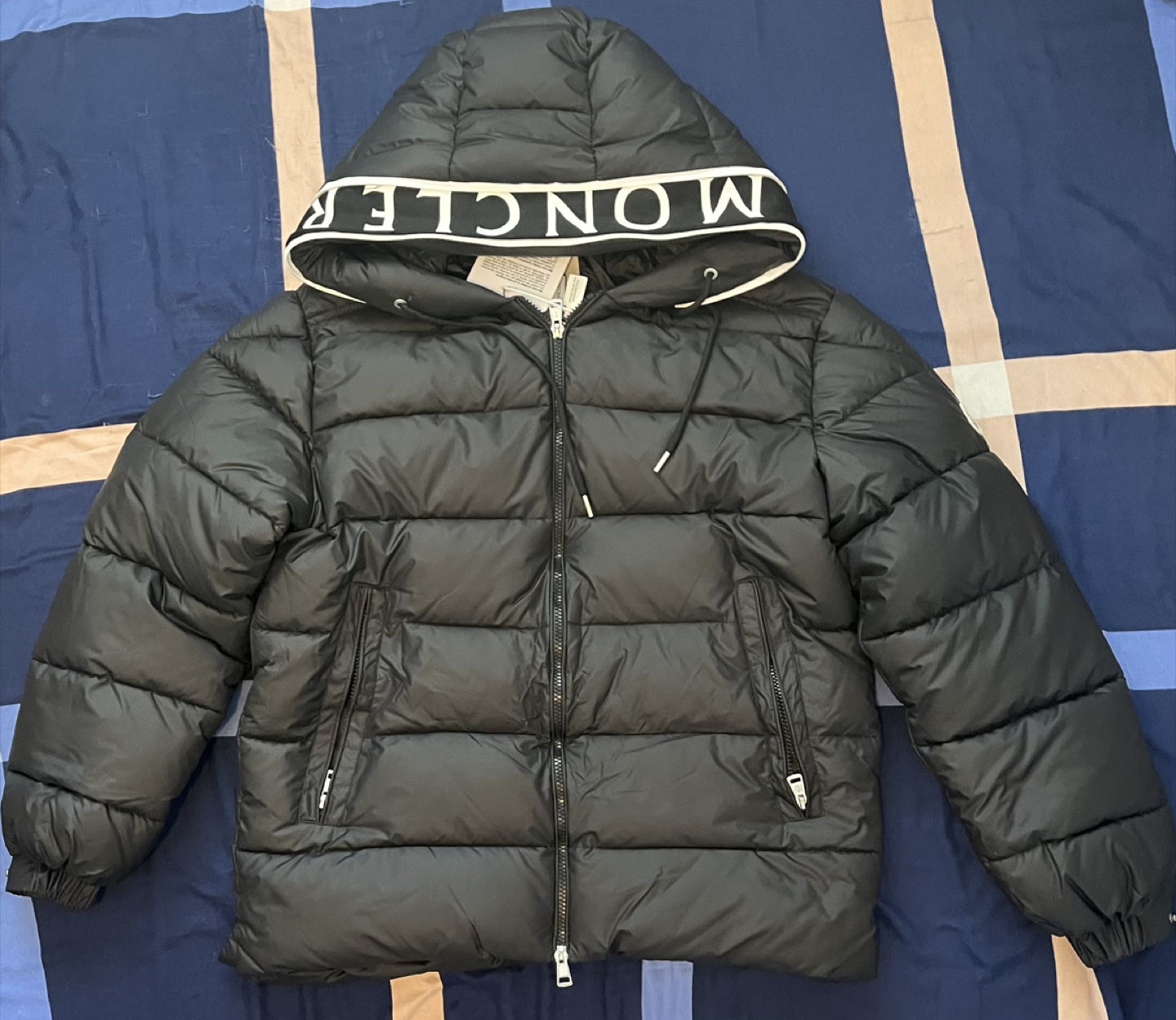 Moncler Black Puffer Jacket