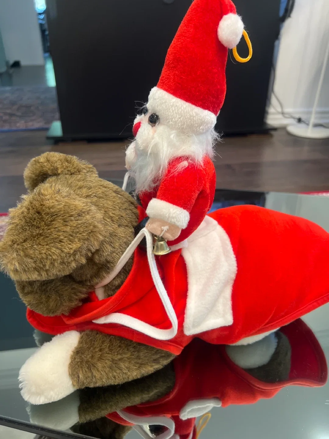 Falala Love Dog Santa Outfit - Size XS/S image indicator(4)