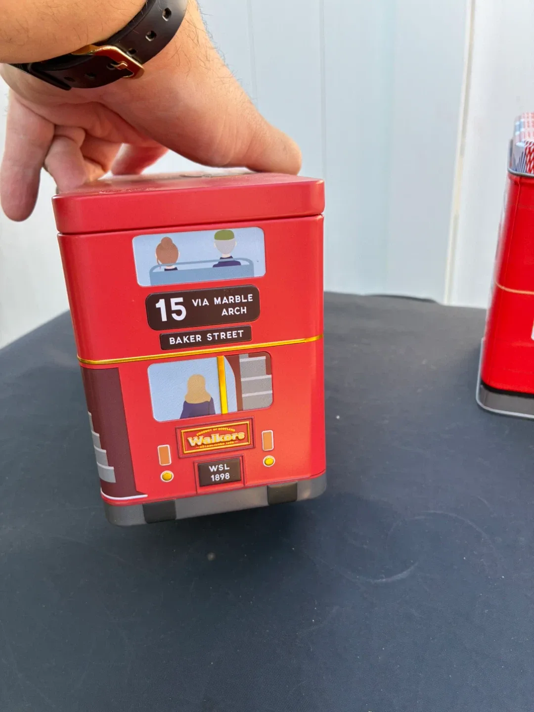 Bus can decoration storage container image indicator(5)