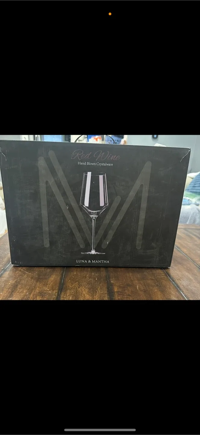 LUNA & MANTHA Red Wine Glasses - Set of 6 thumbnail