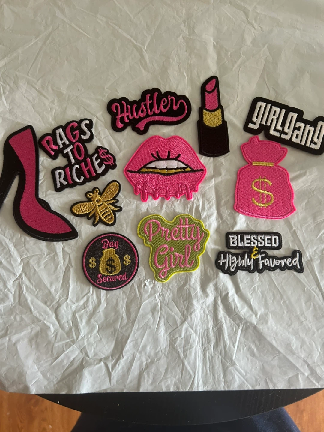 Assorted Iron-On Patches