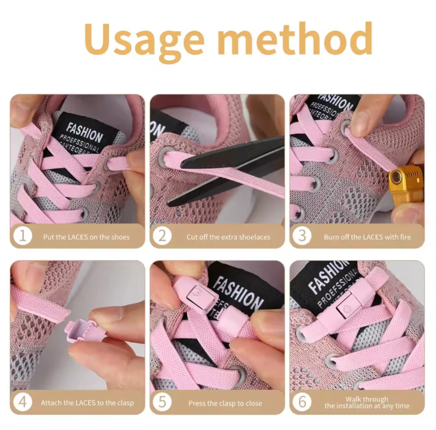 No Tie Shoelaces - black - photo 4