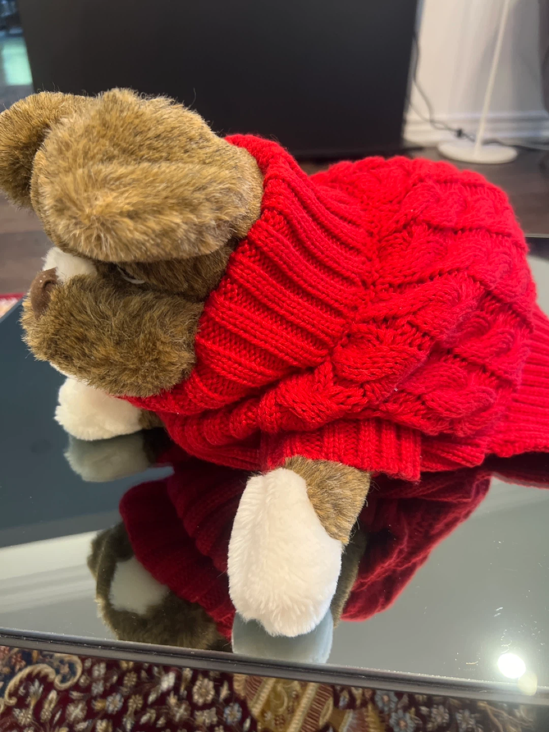 Red Dog Sweater - Size M