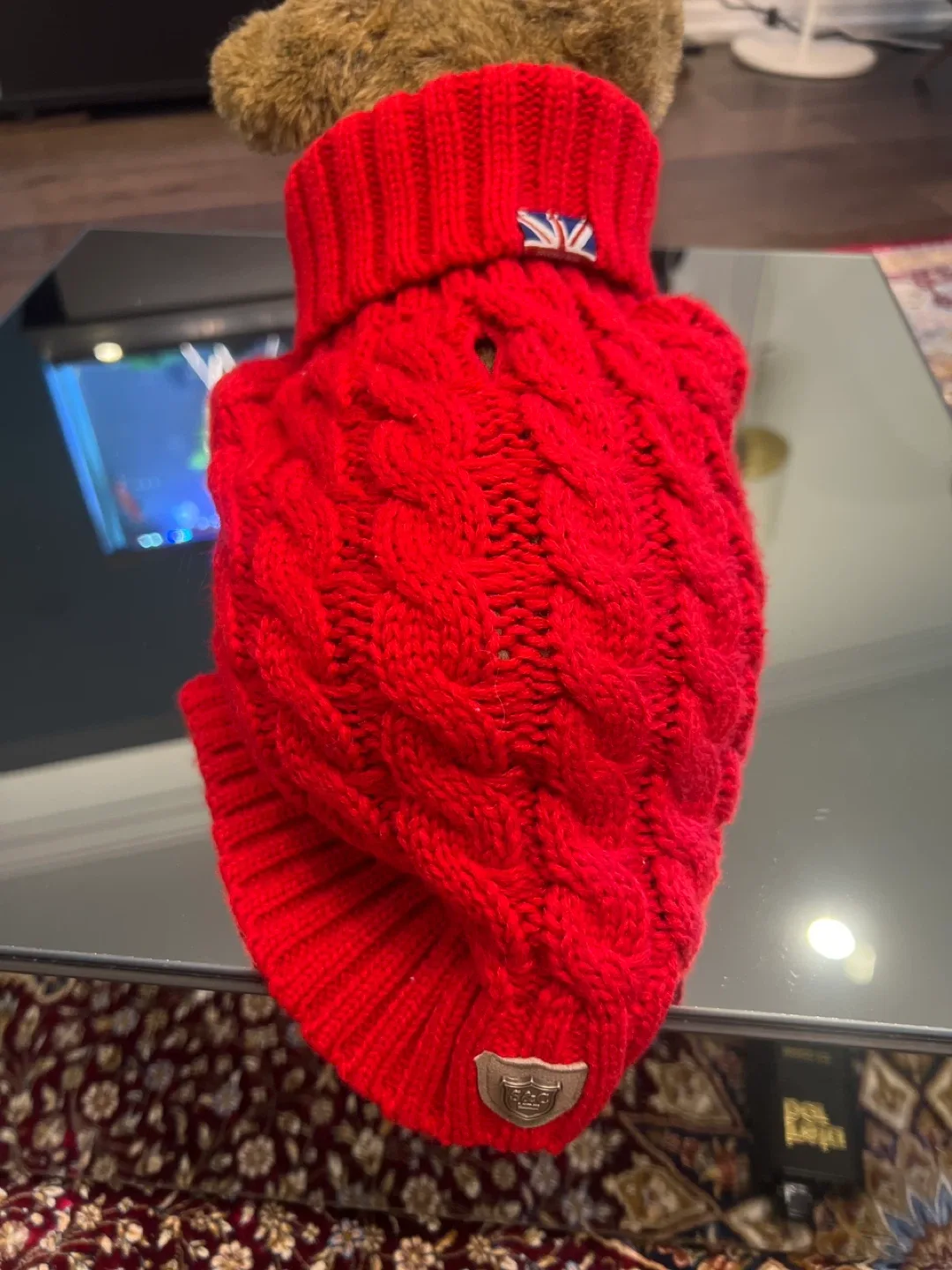 Red Dog Sweater - Size M image indicator(3)