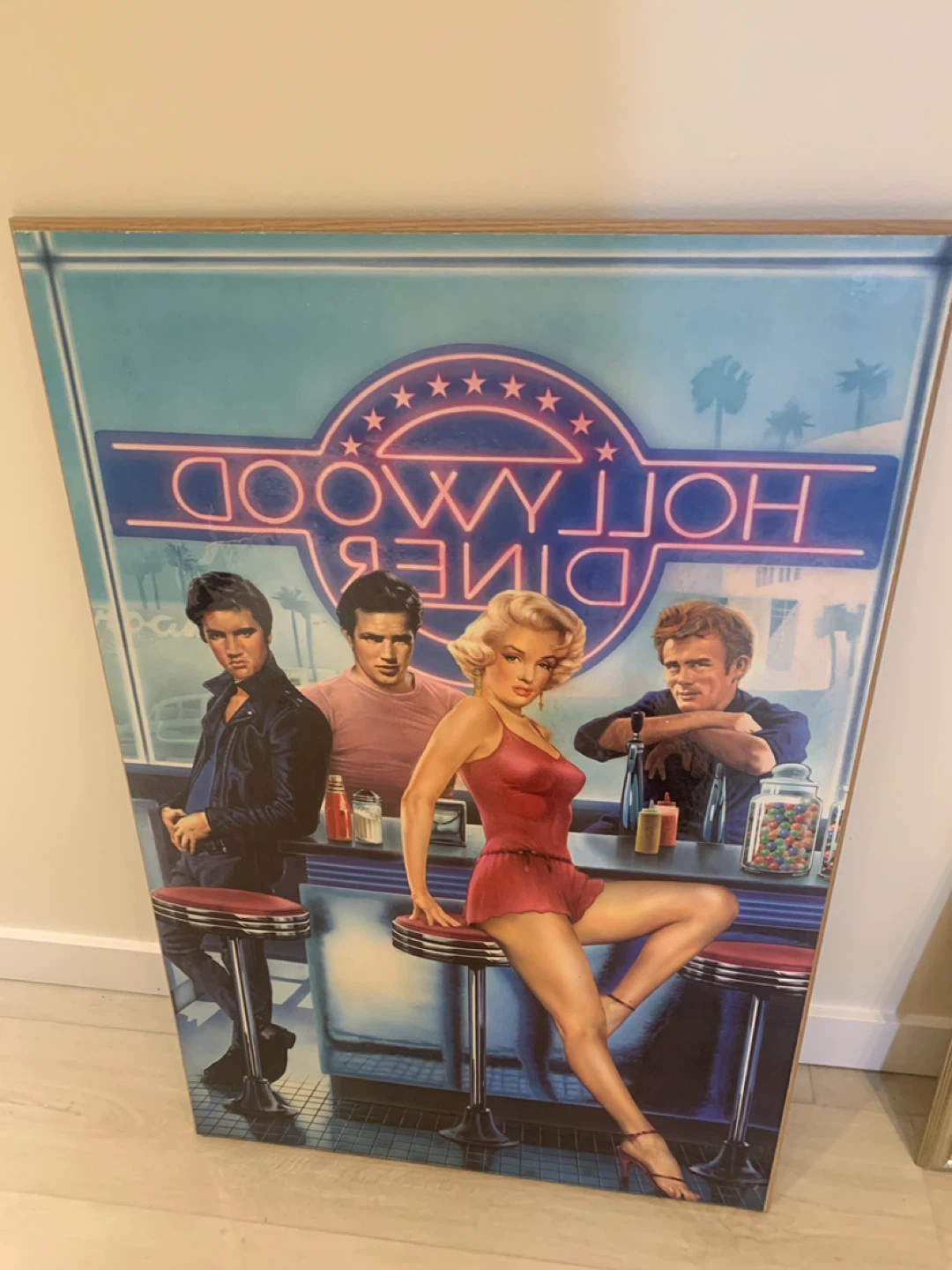 Hollywood Diner Art