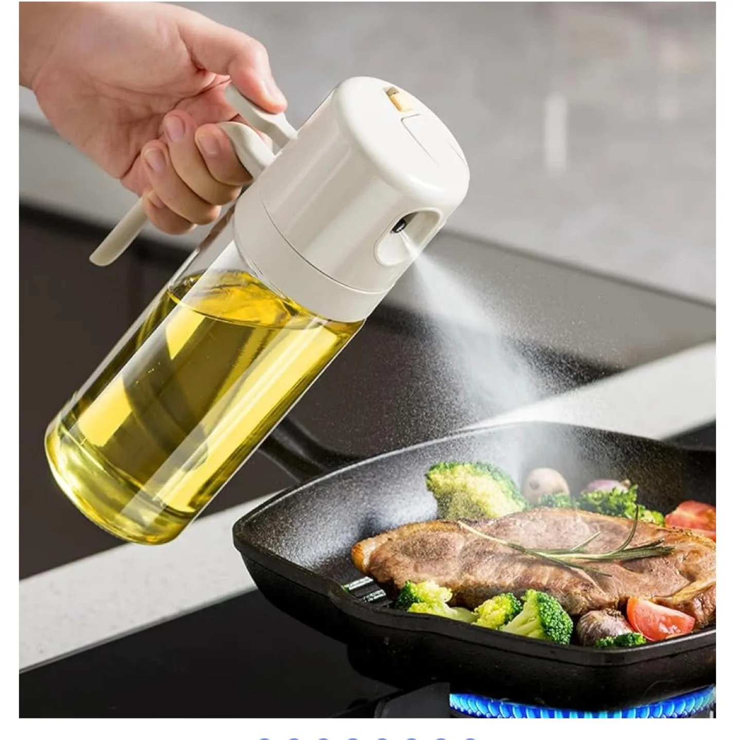MDZF SWEET HOME 2-in-1 Oil Sprayer/Dispenser image indicator(5)