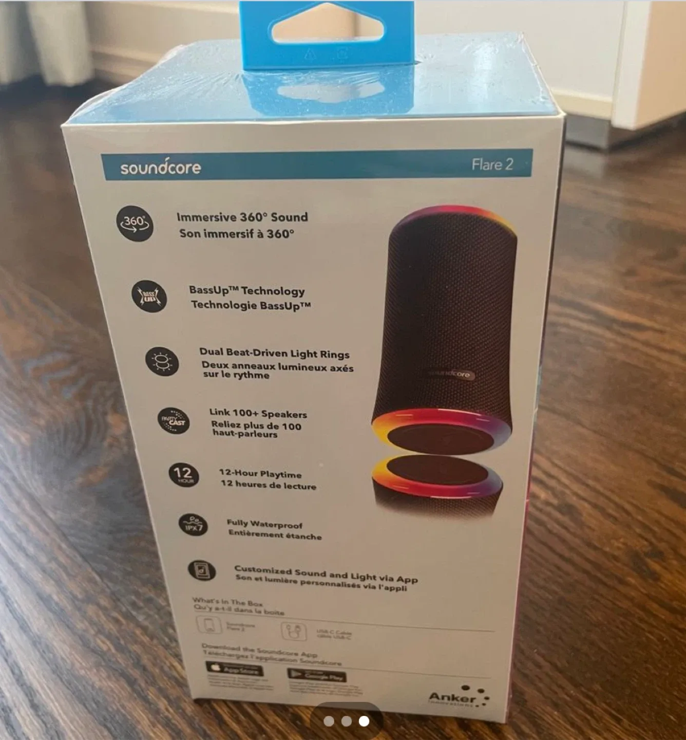 Soundcore Flare 2 Waterproof Bluetooth Speaker image indicator(2)