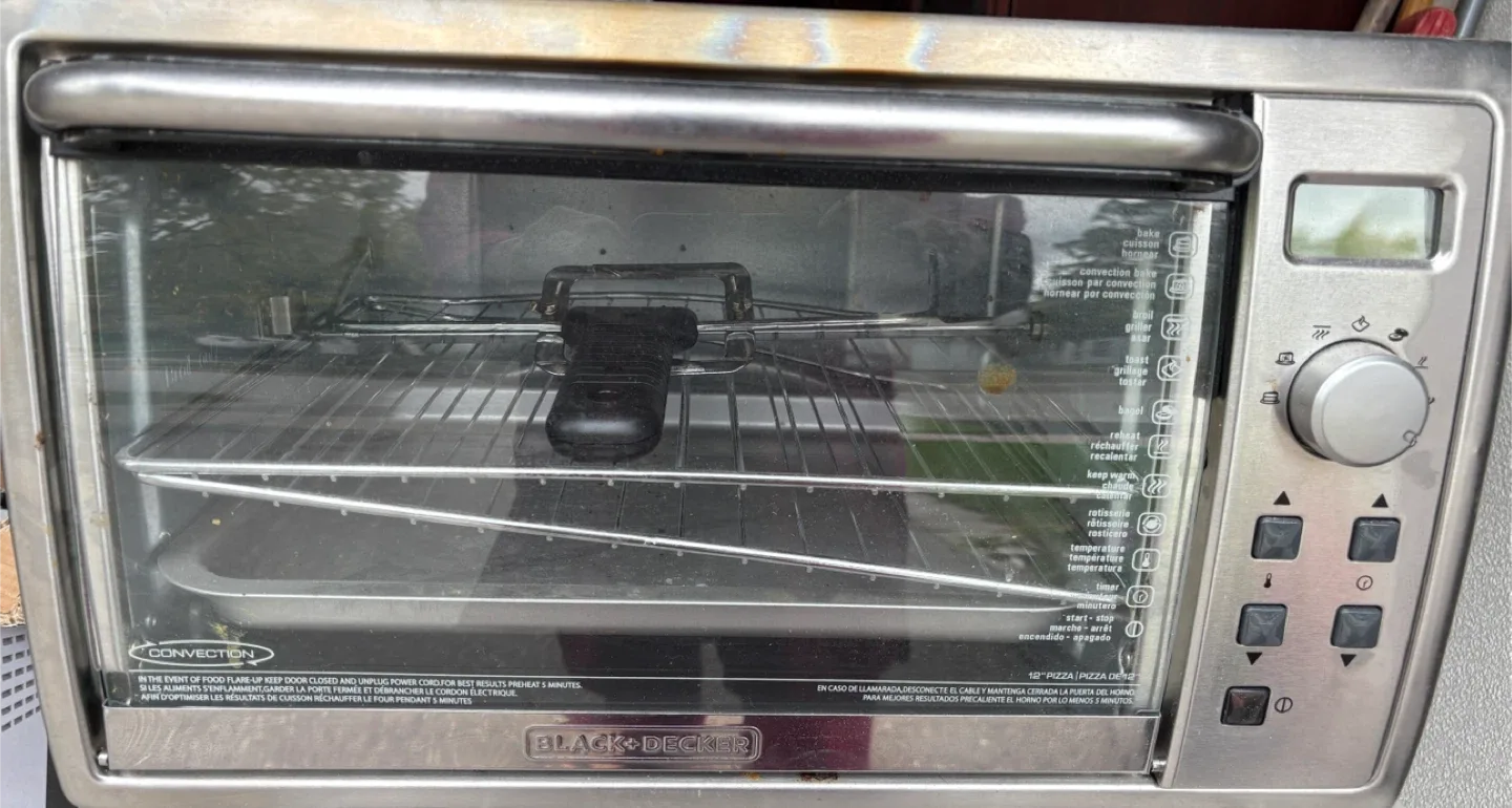 Black+Decker Digital Rotisserie Convection Oven image indicator(5)