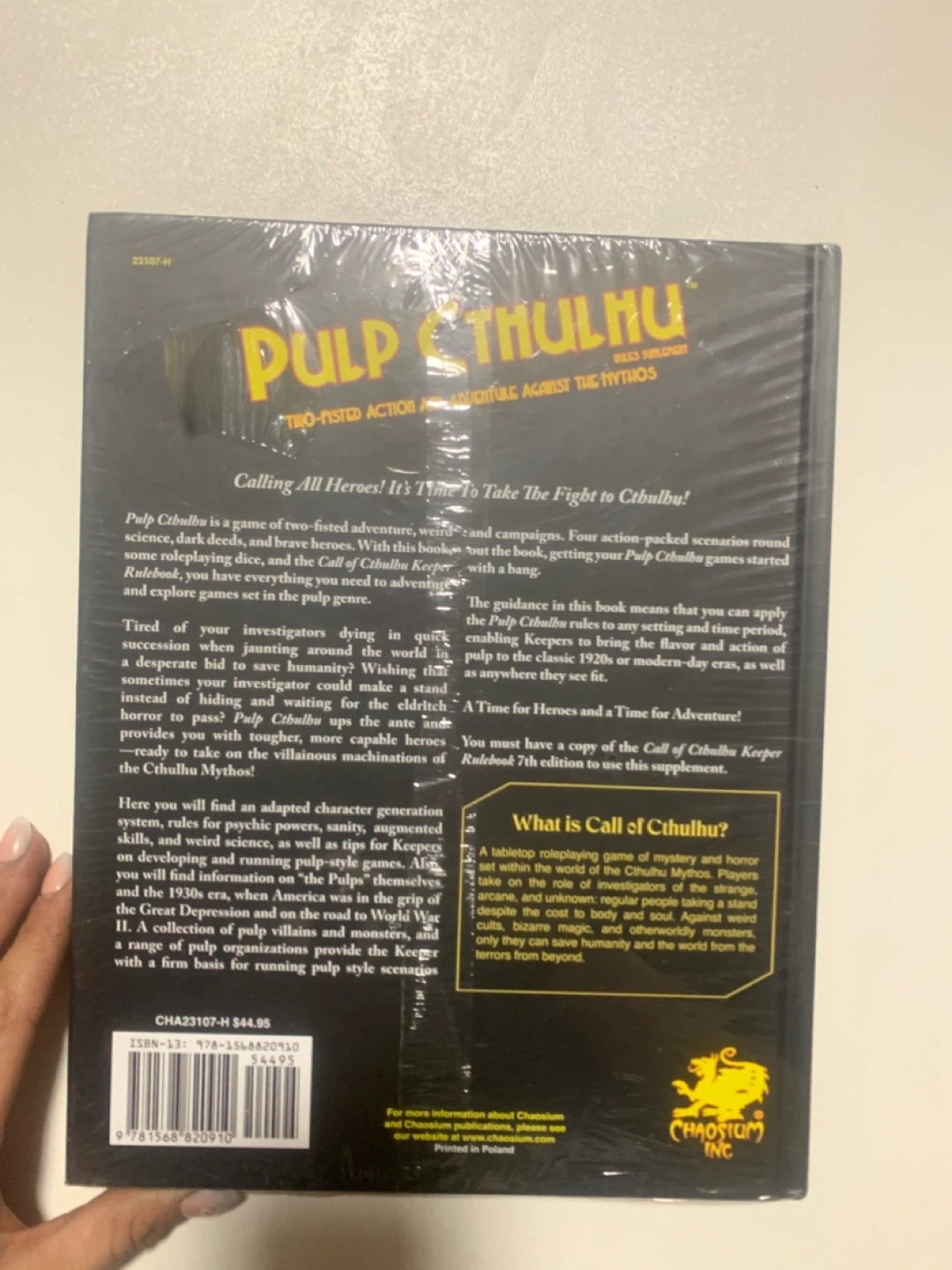 Pulp Cthulhu: Two-Fisted Action and Adventure - photo 3