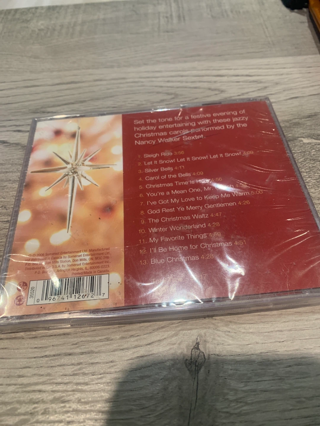 Christmas Cheer CD - Nancy Walker Sextet - photo 2