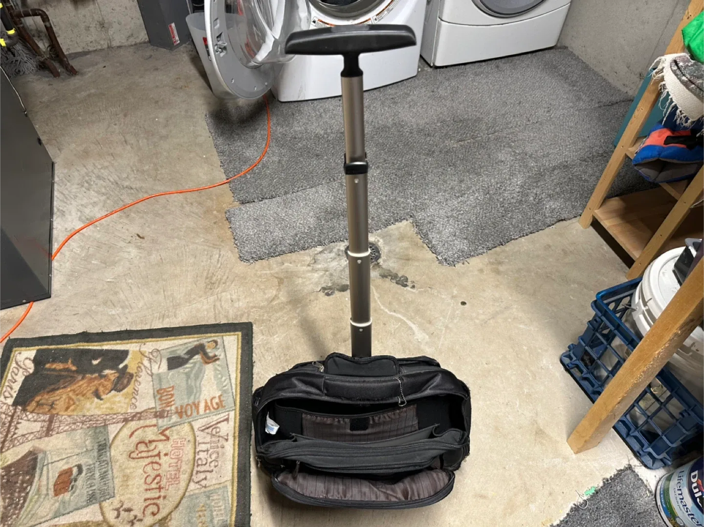 Rolling Suitcase/Laptop Bag - Black image indicator(3)