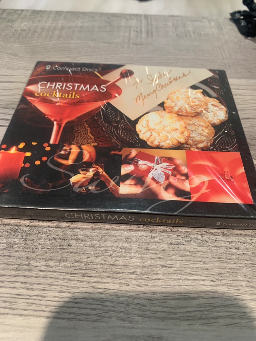 Christmas Cocktails 2-Disc CD Set - Sealed