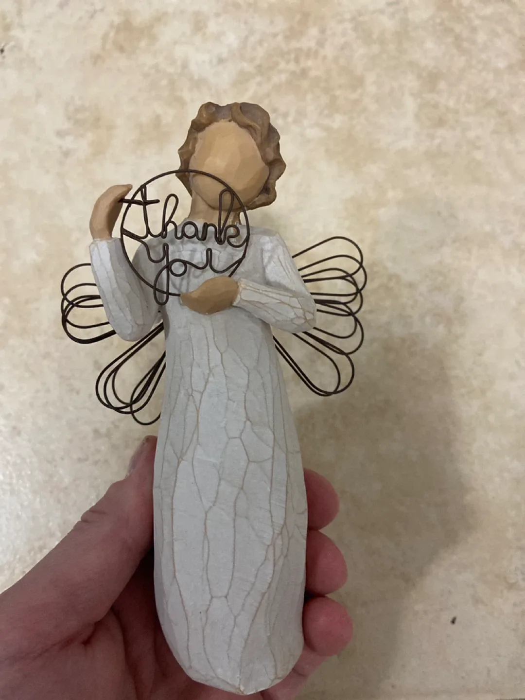 Just For You: Willow Tree Thank You Angel Figurine image indicator(2)