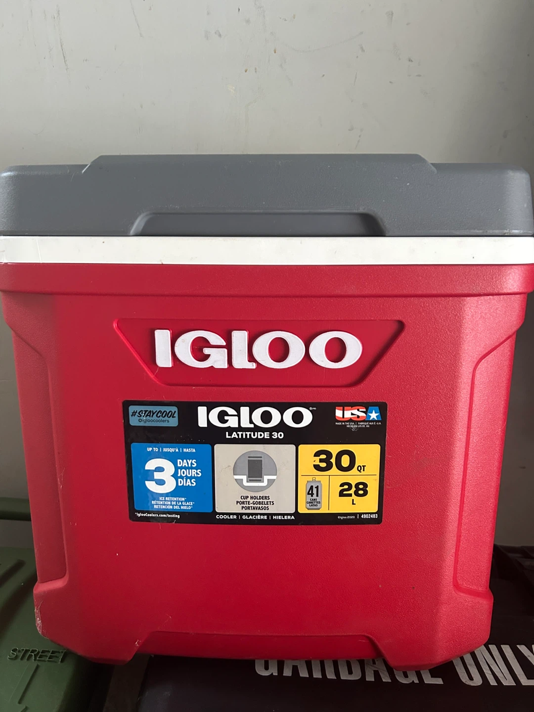 Igloo Latitude 30 Qt Cooler
