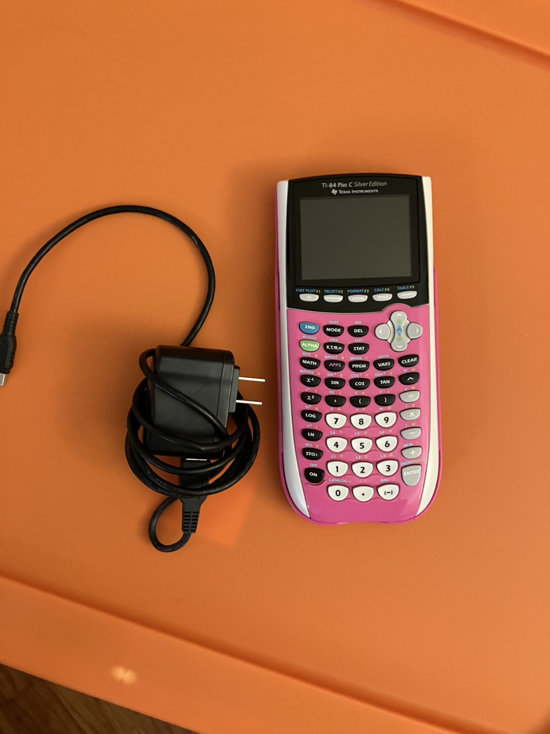 TI-84 Plus C Silver Edition Calculator - Pink