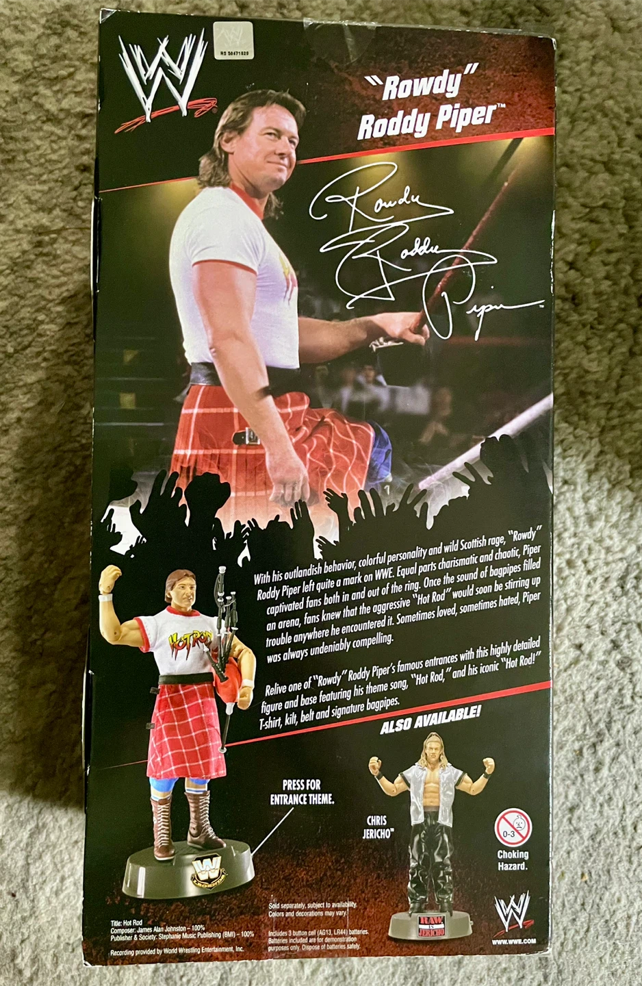 WWE Rowdy Roddy Piper. Never opened! - photo 3