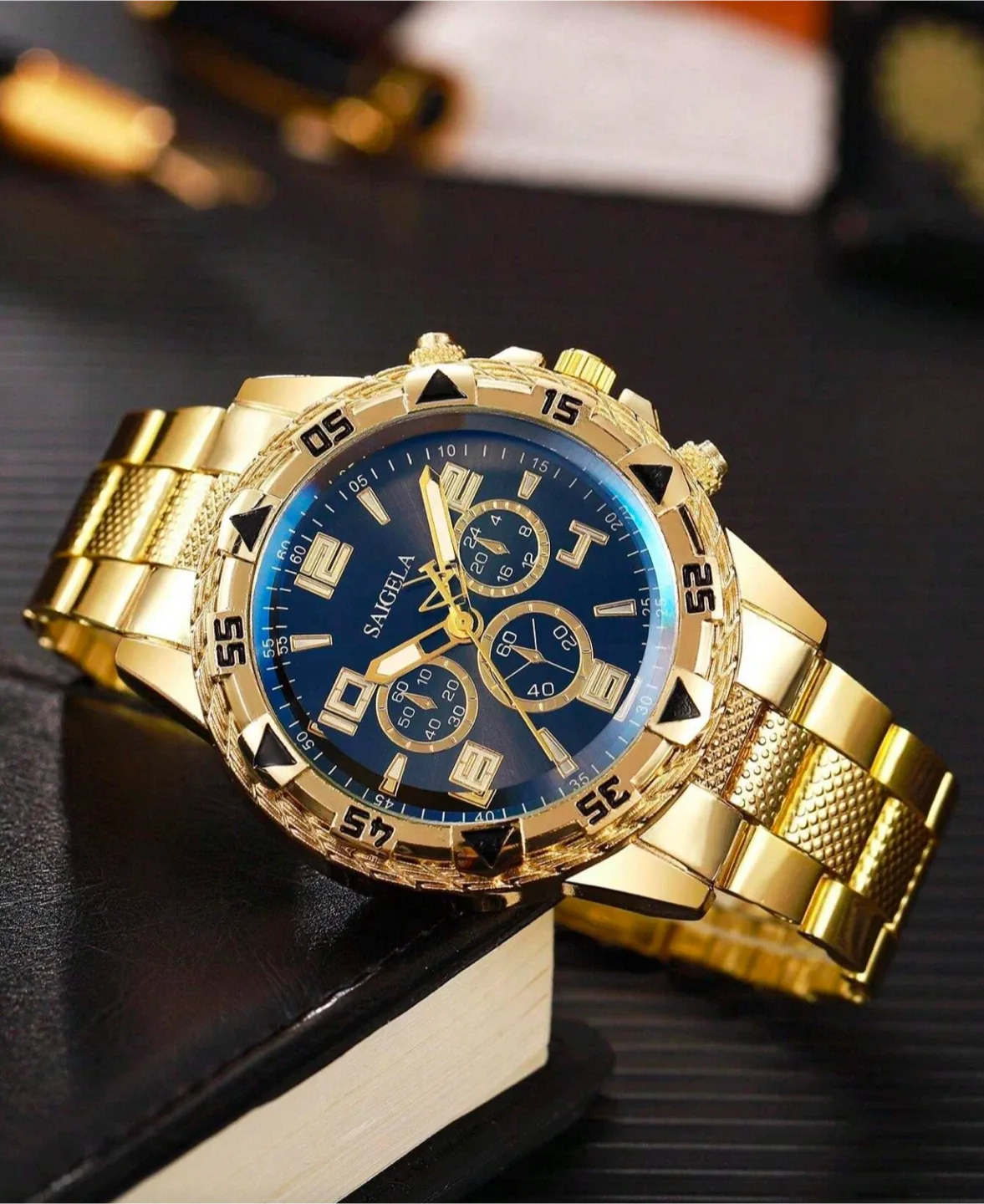 2pc watch for men (-15% off discount 😍🎁) image indicator(7)